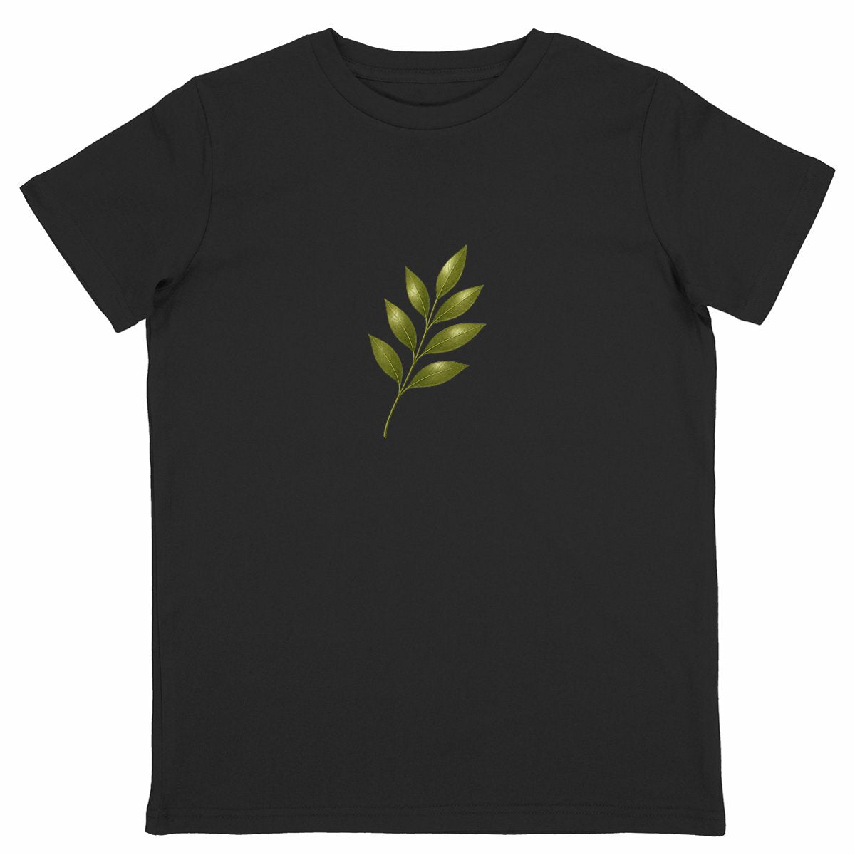 T-shirt Enfant Léger : La Fragilité de la Nature en Couleurs - face_noir