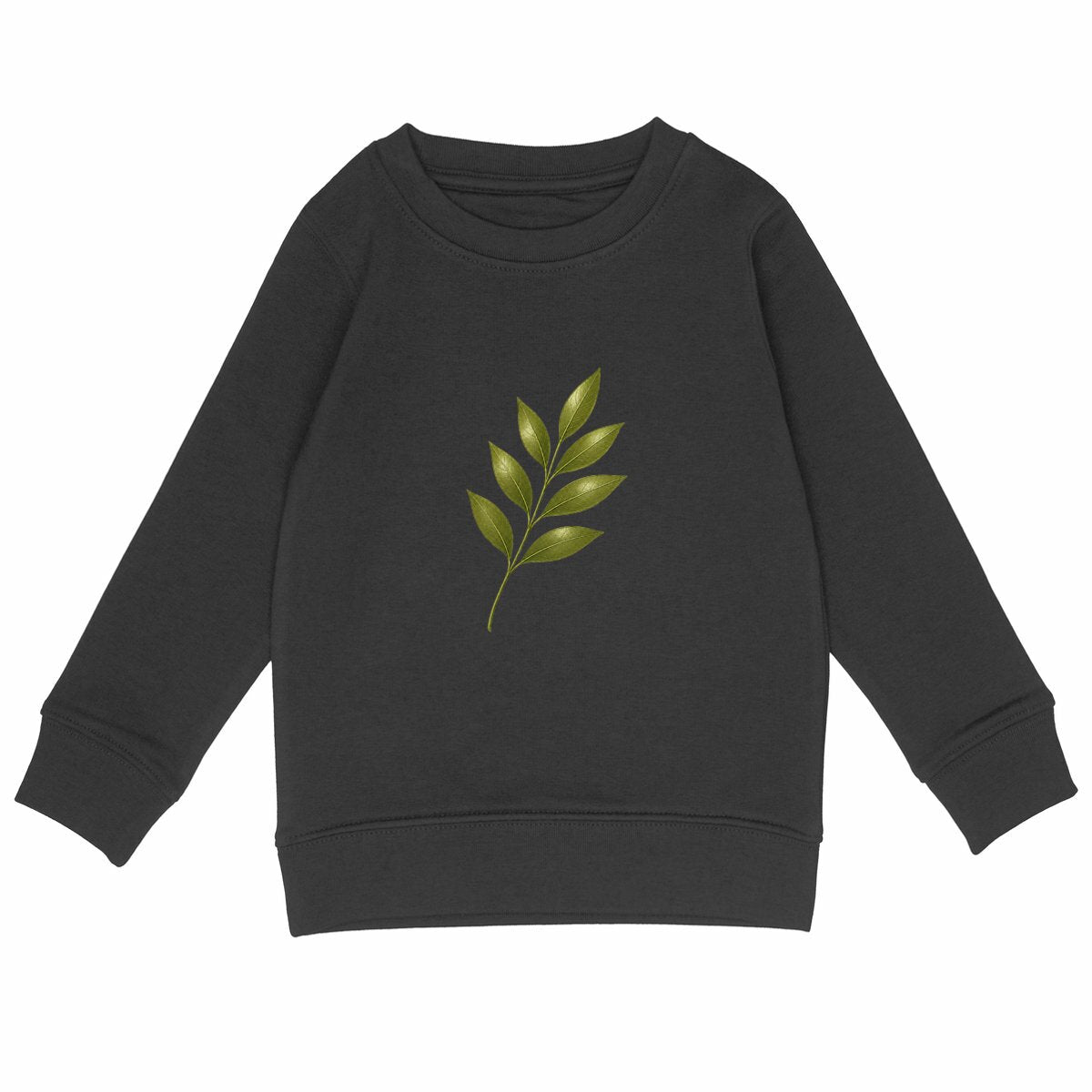 Sweat-shirt Léger Enfant – Célébrez la Fragilité de la Nature - face_noir