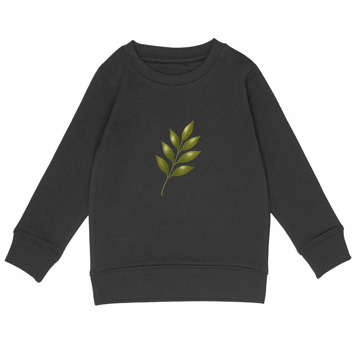 Sweat-shirt Léger Enfant - La Beauté Fragile de la Nature - face_noir